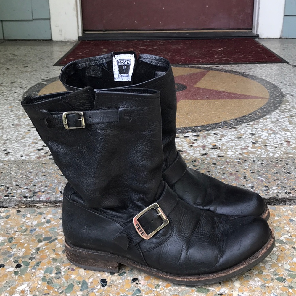 Frye black boots